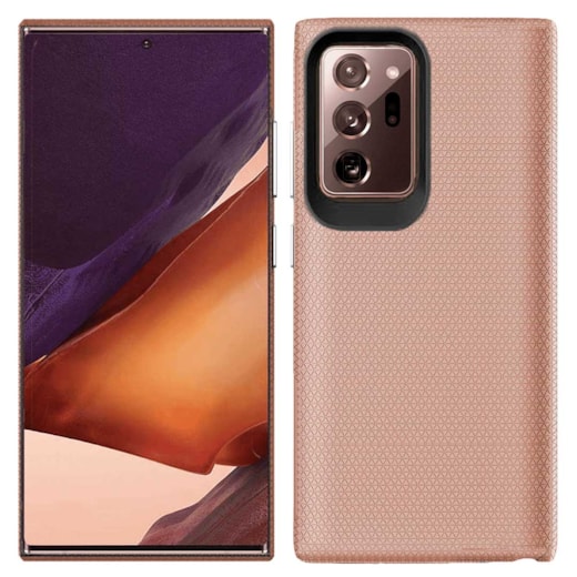 Capa hardbox samsung note 20 ultra rosa