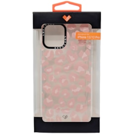 Capa loft case iphone 12 12 pro onça rosa