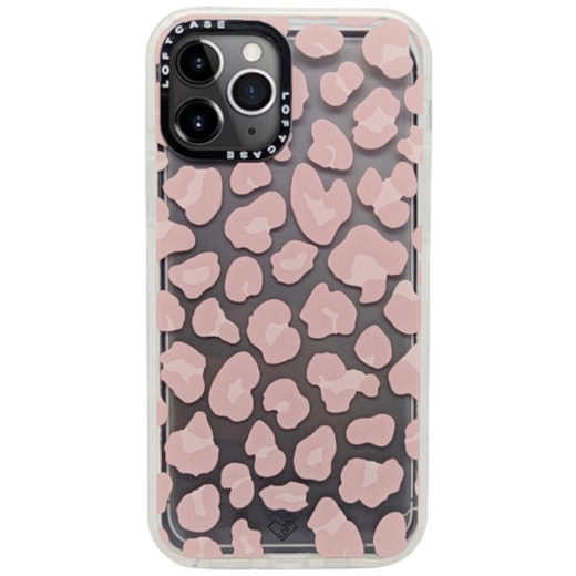 Capa loft case iphone 13 pro onça rosa