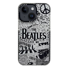 Capa Loft Case iPhone 14 Plus Beatles Black And Wh
