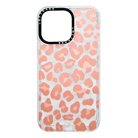 Capa Loft Case para iPhone 14 Pro onça rosa