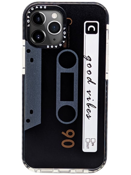 Capa loft case tpu frame iphone 11 pro max fita k7 - Loft Design