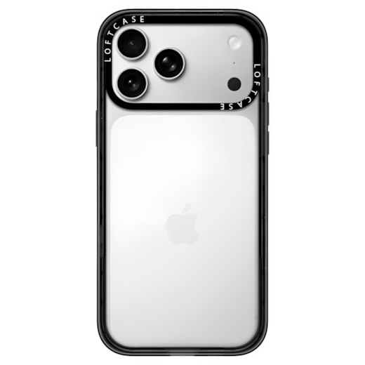 Capa Loft Premium iPhone 17 Pro Max Preta