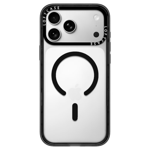 Capa Loft Premium Magsafe iPhone 17 Pro Max Preta