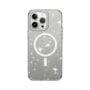 Capa Magsafe Glitter iPhone 15 Pro Branca