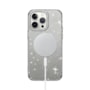 Capa Magsafe Glitter iPhone 15 Pro Branca