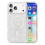 Capa Magsafe Glitter iPhone 17 Pro Branco