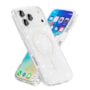 Capa Magsafe Glitter iPhone 17 Pro Branco