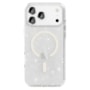 Capa Magsafe Glitter iPhone 17 Pro Branco