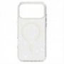 Capa Magsafe Glitter iPhone 17 Pro Max Branco