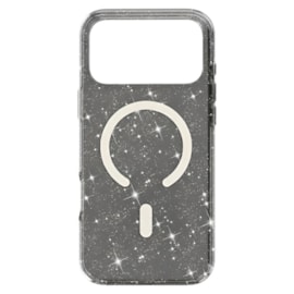 Capa Magsafe Glitter iPhone 17 Pro Max Preto