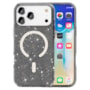 Capa Magsafe Glitter iPhone 17 Pro Max Preto