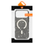 Capa Magsafe Glitter iPhone 17 Pro Max Preto