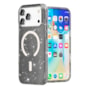 Capa Magsafe Glitter iPhone 17 Pro Preto