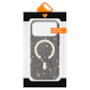 Capa Magsafe Glitter iPhone 17 Pro Preto