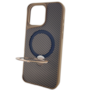 Capa Magstand Listras Iphone 16 Pro Max Dourada