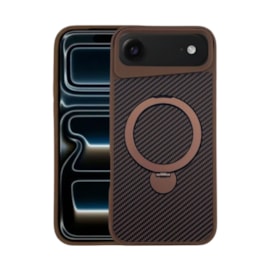 Capa Magstand Listras Iphone 17 Air Dourada