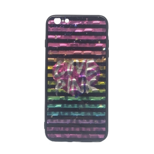 Capa metallic stripes iPhone 6 plus