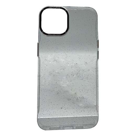 Capa Metalring Glitter iPhone 13 dourada