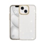 Capa Metalring Glitter iPhone 14 Plus Dourada