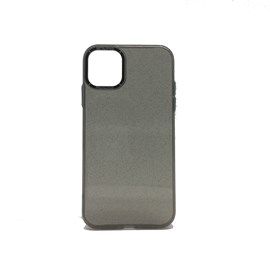 Capa Metalring Glitter iPhone 14 preta