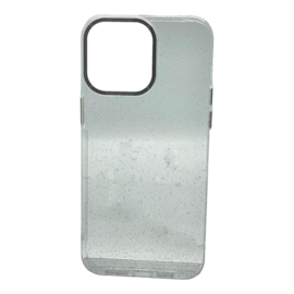 Capa Metalring Glitter iPhone 15 Pro Max dourada