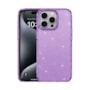 Capa Metalring Glitter iPhone 15 Pro Max roxa