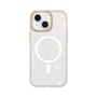 Capa Metalring Glitter Magsafe iPhone 15 Plus Dourada