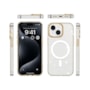 Capa Metalring Glitter Magsafe iPhone 15 Plus Dourada