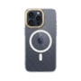 Capa Metalring Glitter Magsafe iPhone 15 Pro Dourada