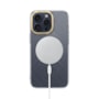 Capa Metalring Glitter Magsafe iPhone 15 Pro Dourada
