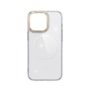 Capa Metalring Glitter Magsafe iPhone 15 Pro Dourada