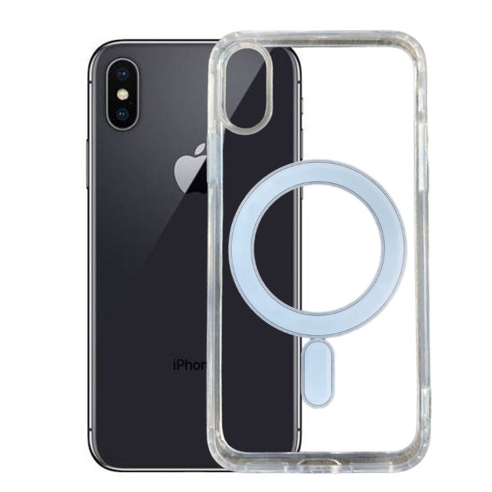 Capa PC +TPU Magsafe para iPhone X - tr Capa PC +TPU Magsafe para iPhone X - tr