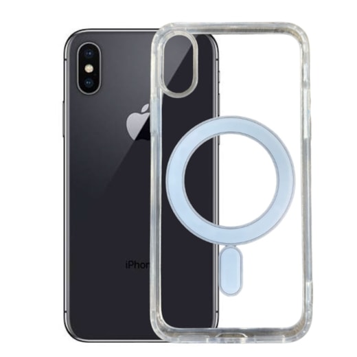 Capa PC +TPU Magsafe para  iPhone X - tr