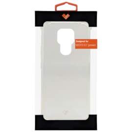 Capa pc tpu shockproof moto e7 power transparente