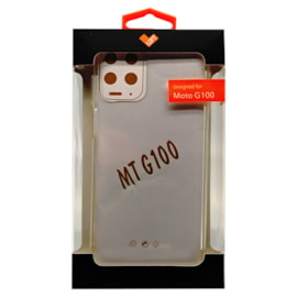 Capa pc tpu shockproof moto g100 transparente
