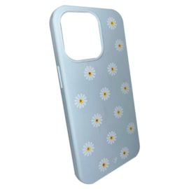 Capa Premium Silicone Daisy para iPhone 13 pro az