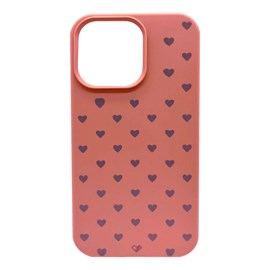 Capa Premium Silicone Hearts para iPhone 13 pro rs