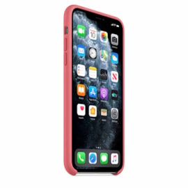 Capa premium silicone iphone 11 pro max rosa