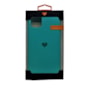Capa premium silicone iphone 11 pro max verde água