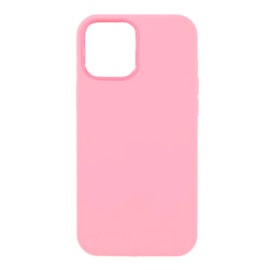 Capa premium silicone iphone 12 12 pro rosa
