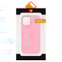Capa premium silicone iphone 12 12 pro rosa