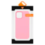 Capa premium silicone iphone 12 12 pro rosa