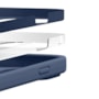 Capa premium silicone iphone 12 mini azul marinho