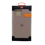 Capa premium silicone iphone 12 pro max bege