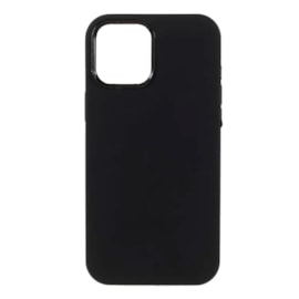 Capa premium silicone iphone 12 pro max preta
