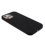Capa premium silicone iphone 12 pro max preta
