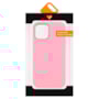 Capa premium silicone iphone 12 pro max rosa