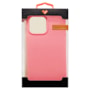 Capa premium silicone iphone 13 mini rosa