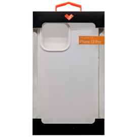 Capa premium silicone iphone 13 pro branca